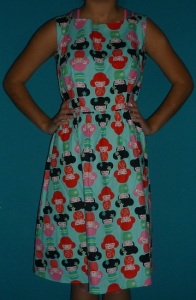 Mein genähtes China-Kleid